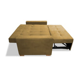 Sofacama Atalanta Camel 150x94cm de Dos Puestos Reclinable Antifluido y sin Apoya Brazos - SOFAS Y POLTRONAS | Bylmo