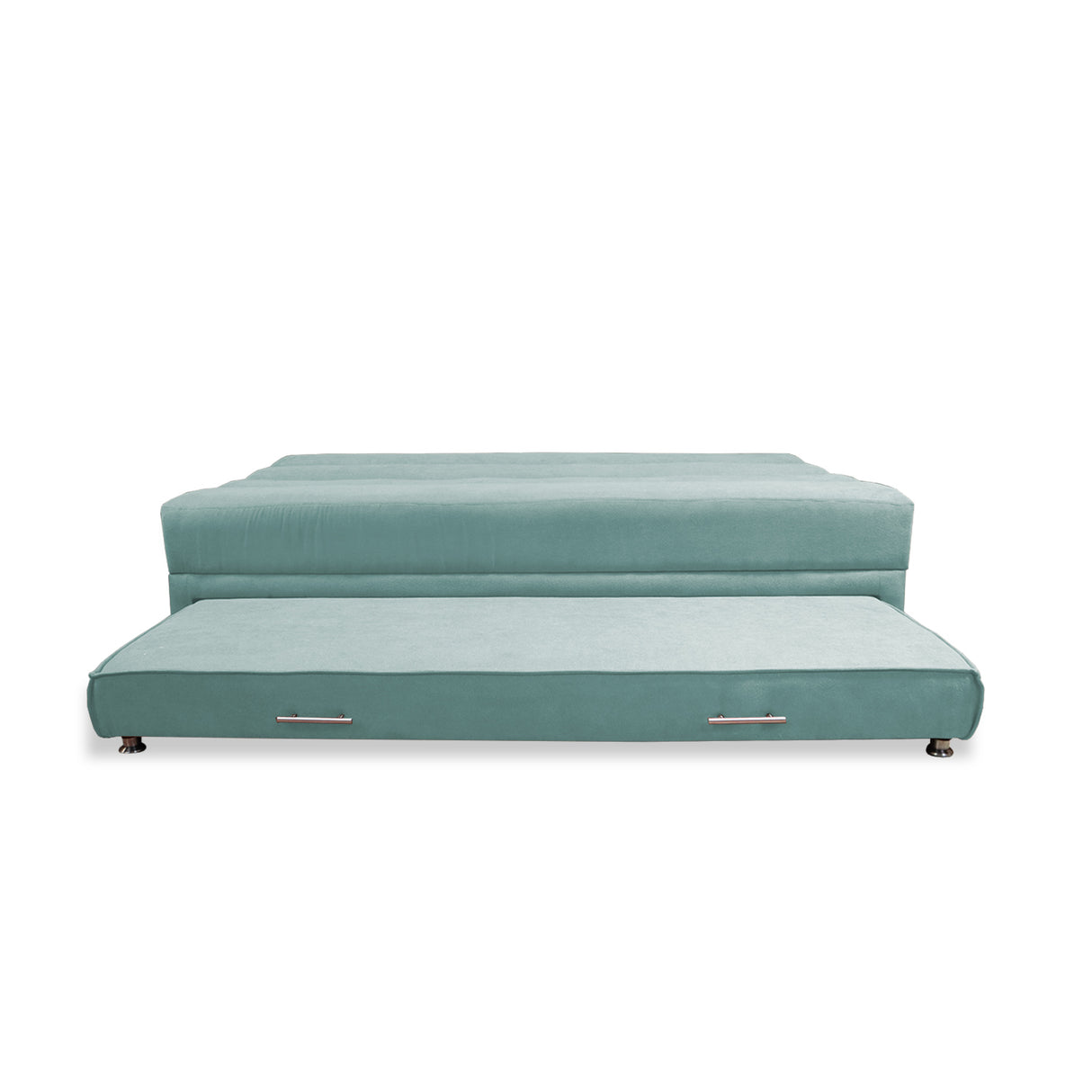 Sofacama Ferreira Menta 190x95cm de Tres Puestos Reclinable Antifluido y sin Apoya Brazos - SOFAS Y POLTRONAS | Bylmo