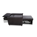 Silla Multipropósito Napoli Gris 75x94cm de Un Puesto Reclinable Antifluido y sin Apoya Brazos - SOFAS Y POLTRONAS | Bylmo