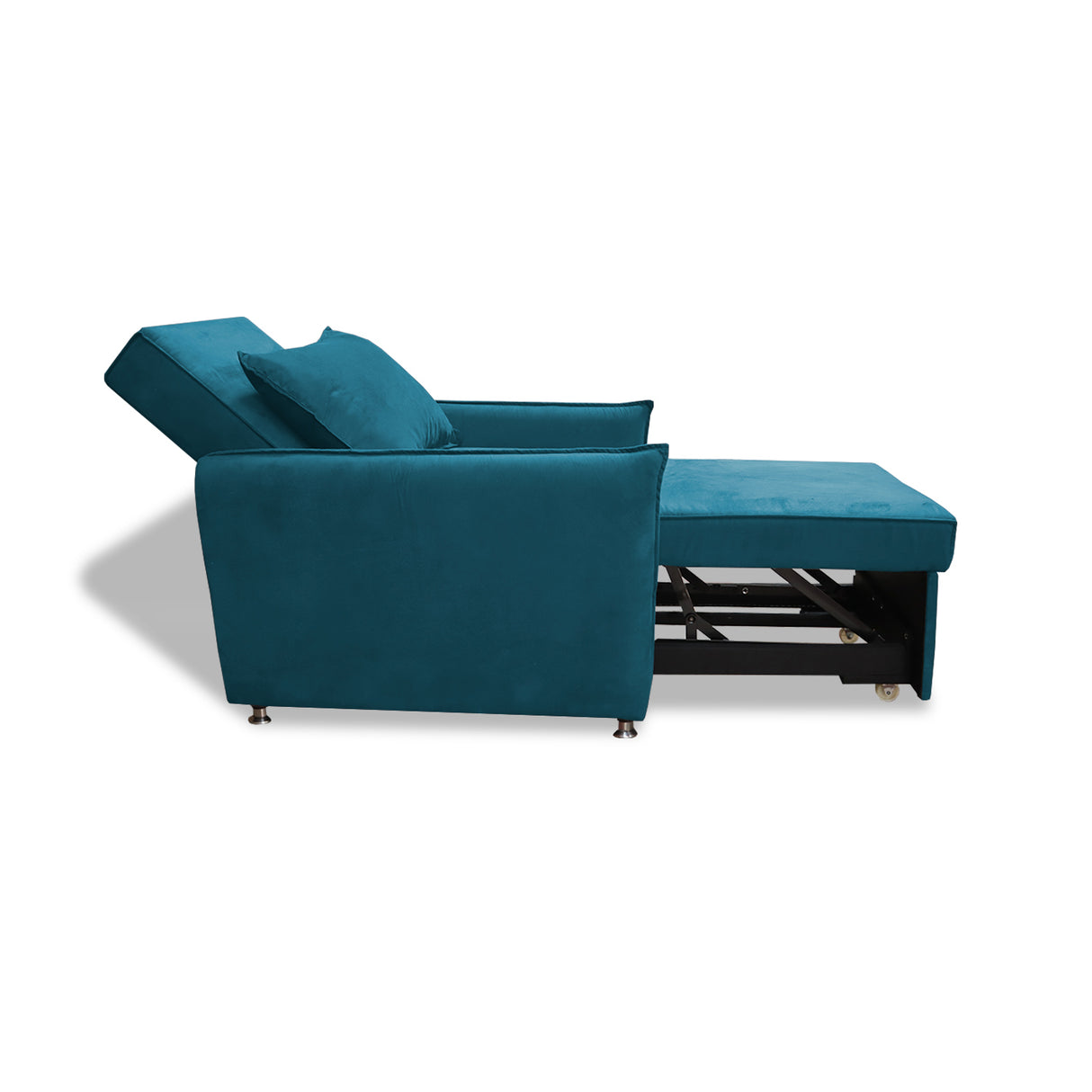 Silla Multipropósito Napoli Turquesa 75x94cm de Un Puesto Reclinable Antifluido y sin Apoya Brazos - SOFAS Y POLTRONAS | Bylmo