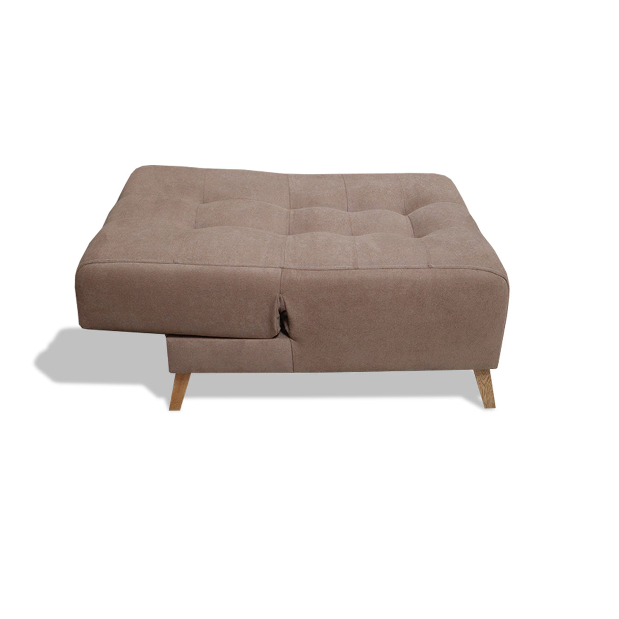 Poltrona Egli Camel 70x94cm de Un Puesto Reclinable Antifluido y sin Apoya Brazos - SOFAS Y POLTRONAS | Bylmo