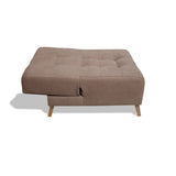 Poltrona Egli Camel 70x94cm de Un Puesto Reclinable Antifluido y sin Apoya Brazos - SOFAS Y POLTRONAS | Bylmo