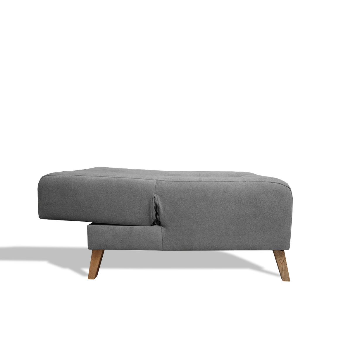 Poltrona Egli Gris 70x94cm de Un Puesto Reclinable Antifluido y sin Apoya Brazos - SOFAS Y POLTRONAS | Bylmo