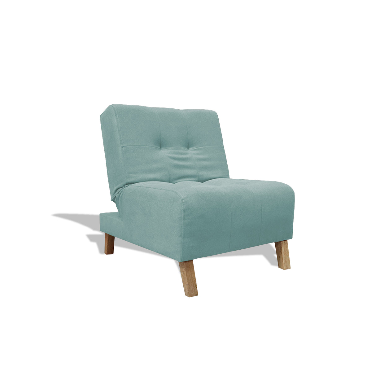 Poltrona Egli Menta 70x94cm de Un Puesto Reclinable Antifluido y sin Apoya Brazos - SOFAS Y POLTRONAS | Bylmo