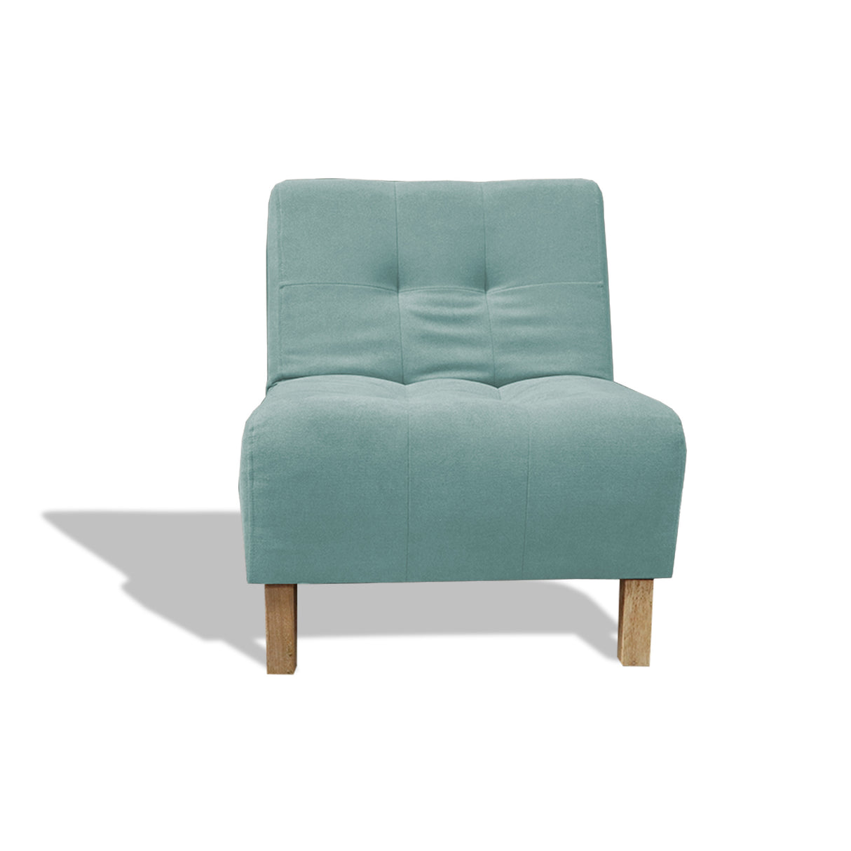 Poltrona Egli Menta 70x94cm de Un Puesto Reclinable Antifluido y sin Apoya Brazos - SOFAS Y POLTRONAS | Bylmo