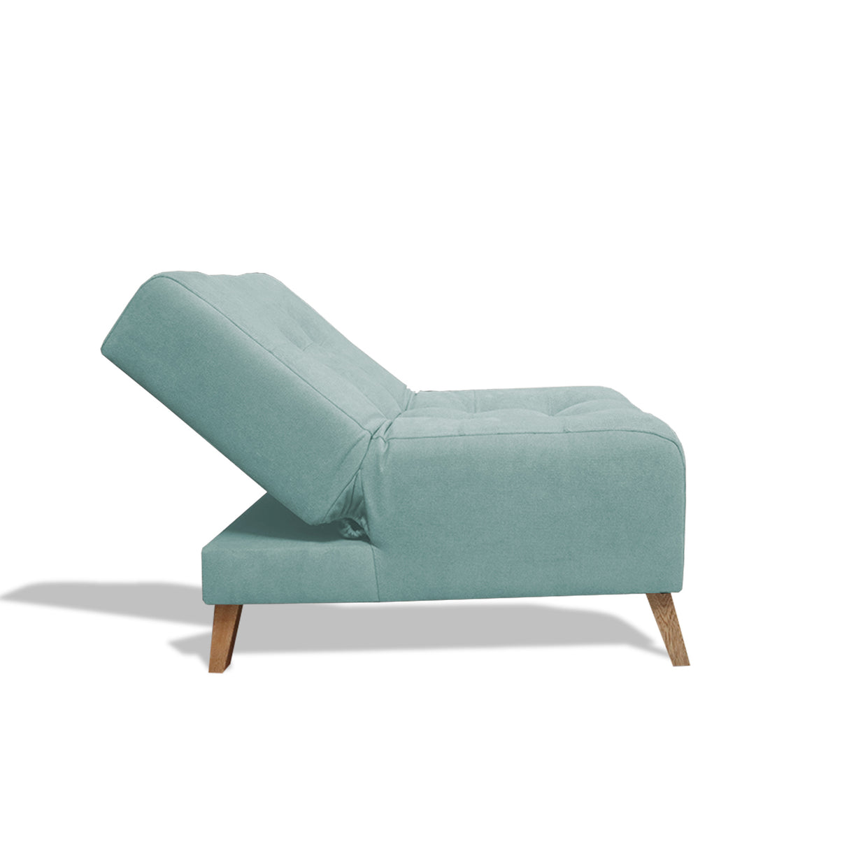 Poltrona Egli Menta 70x94cm de Un Puesto Reclinable Antifluido y sin Apoya Brazos - SOFAS Y POLTRONAS | Bylmo
