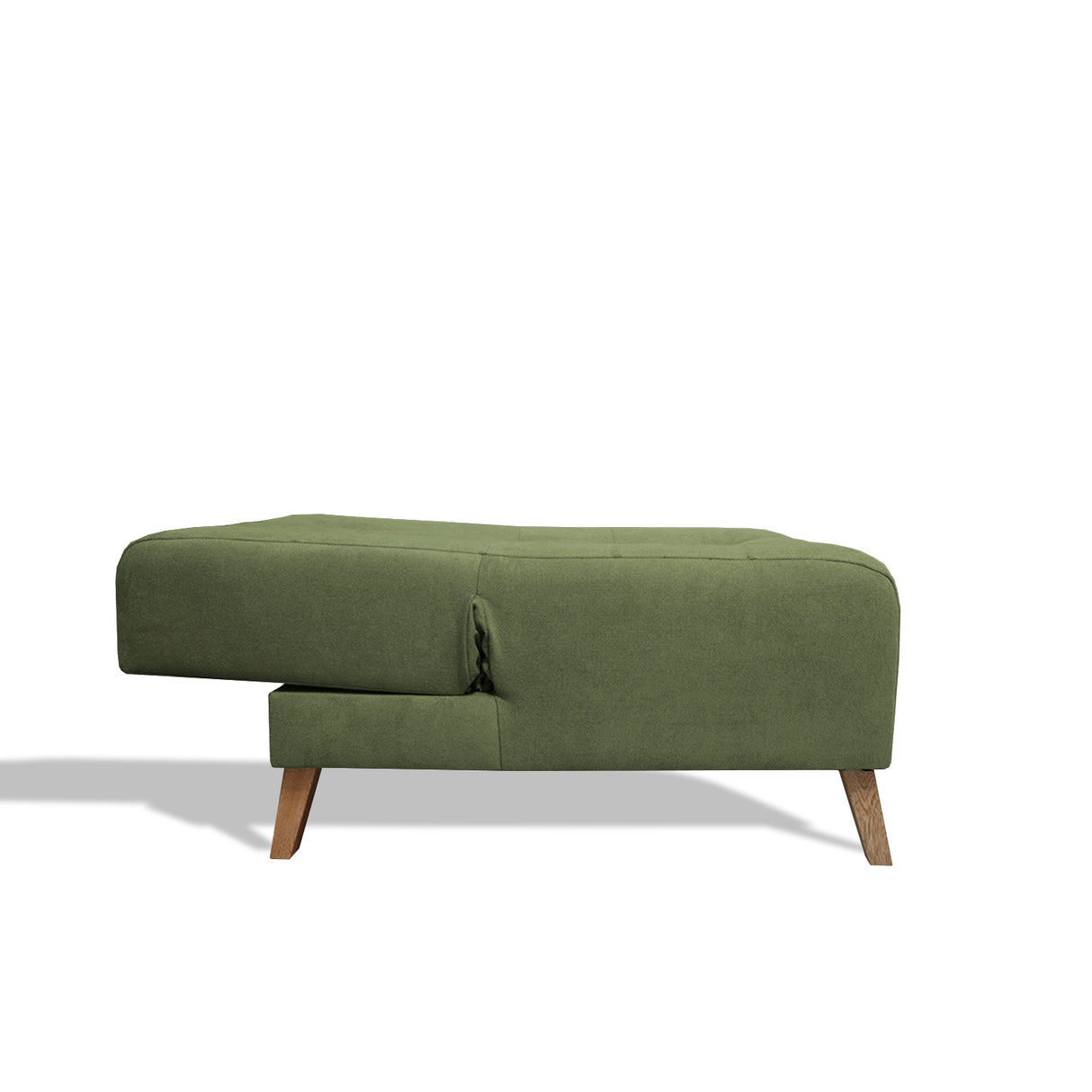 Poltrona Egli Verde 70x94cm de Un Puesto Reclinable Antifluido y sin Apoya Brazos - SOFAS Y POLTRONAS | Bylmo