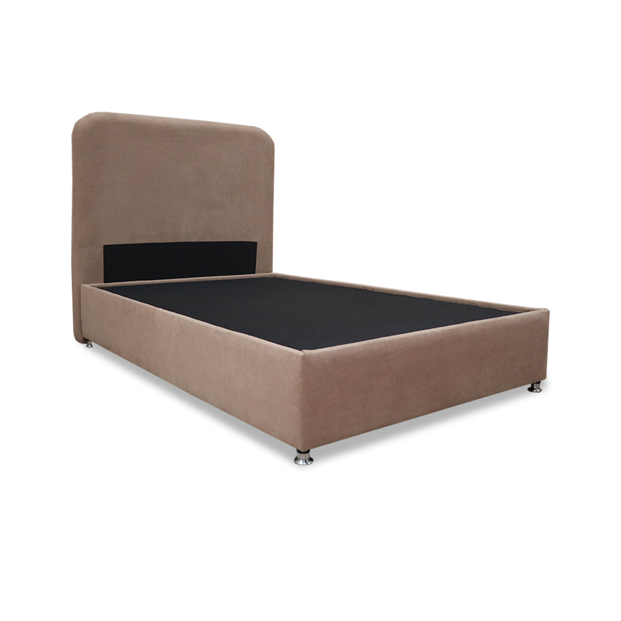 Combo Base Cama y Cabecero Comfort Camel para Cama Semidoble 120 X 190 Cm con Patas - CAMAS | Bylmo