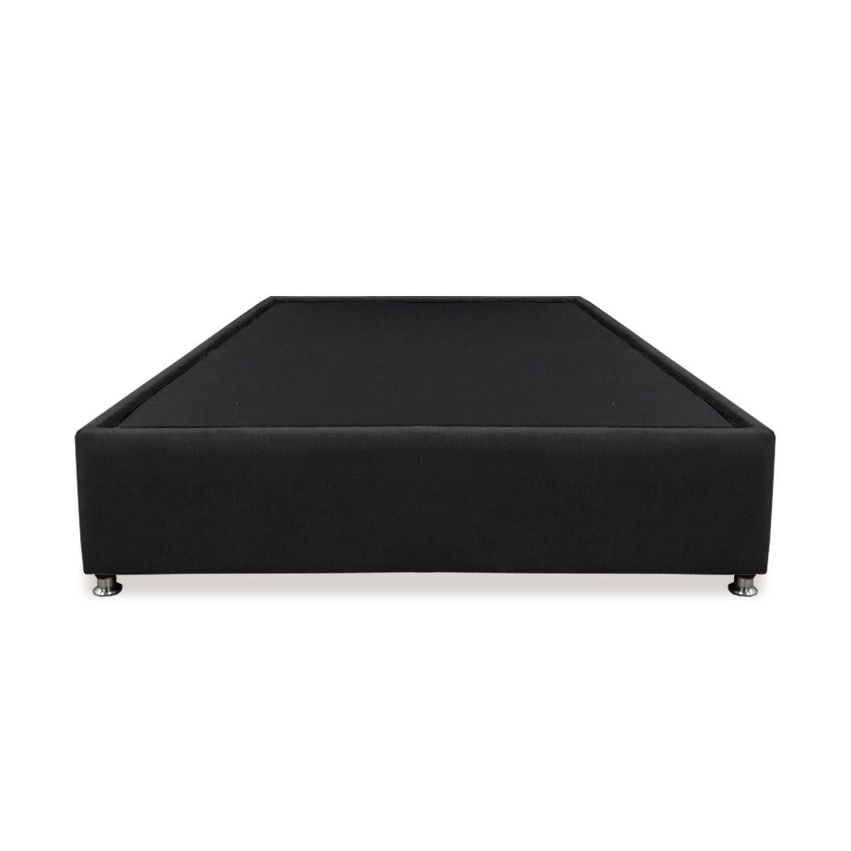Base Cama Graf Negro para Cama Sencilla 100 X 190 Cm con Patas - CAMAS | Bylmo