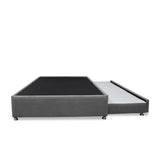 Cama Tarima Nido Comfort Gris para Cama Sencilla 100 X 190 Cm con Patas - CAMAS | Bylmo