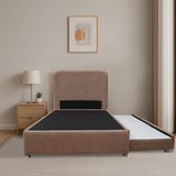 Combo Cama Tarima Nido y Cabecero Comfort Camel para Cama Doble 140 X 190 Cm con Patas - CAMAS | Bylmo
