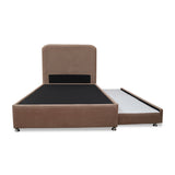 Combo Cama Tarima Nido y Cabecero Comfort Camel para Cama Doble 140 X 190 Cm con Patas - CAMAS | Bylmo