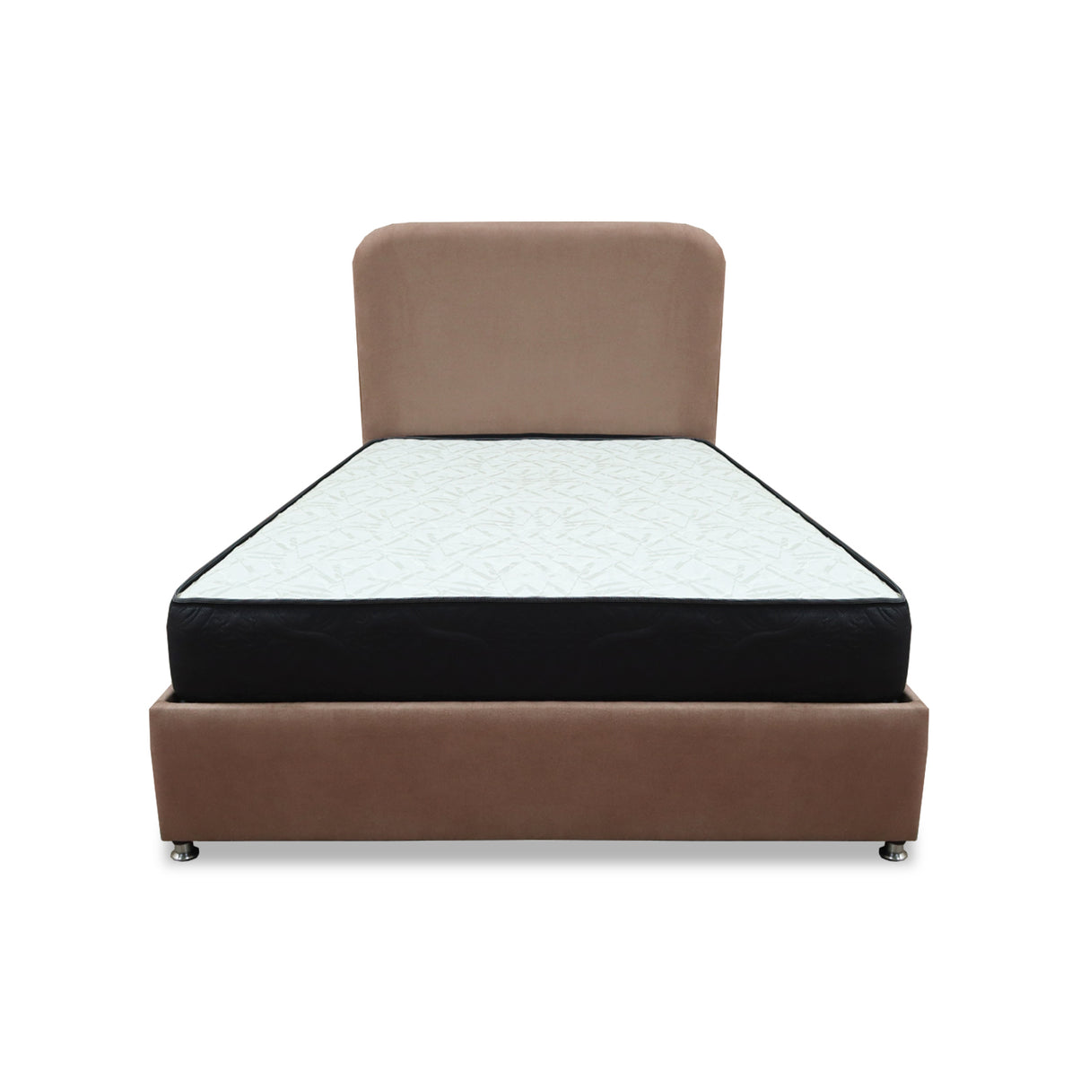 Combo Base Cama y Colchón Comfort Camel para Cama Doble 140 X 190 Cm con Patas - CAMAS | Bylmo
