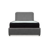 Combo Cama Tarima y Colchón Comfort Gris para Cama Sencilla 100 X 190 Cm con Patas - CAMAS | Bylmo