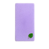 Alfombra de Peluche Rectangular Lila 60x150cm Fondo Entero Suave Antideslizante para Dormitorio