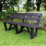 Banca Begonia Negro 151x80cm sin Apoyabrazos - SILLAS DE EXTERIOR | Bylmo