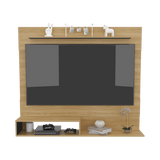 Panel de TV Beijing Fresno Europeo 16x24.4cm Para TV Hasta 70" Pulgadas con Tres Compartimientos - MUEBLES DE TV | Bylmo
