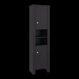 Mueble Auxiliar para Baño Vanessa Wengue 44.1x160.7cm con Tres Entrepaños y con Patas - OTROS MUEBLES PARA BANHO | Bylmo