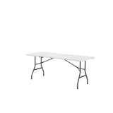 Comedor Blanco 154x74cm Rectangular de Ocho Puestos sin Sillas - COMEDORES | Bylmo