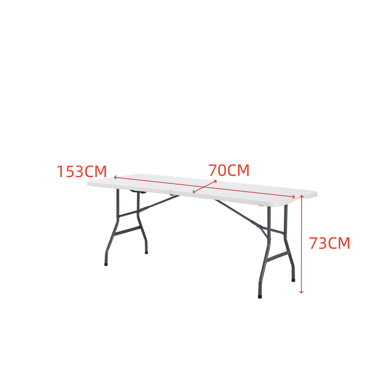 Comedor Blanco 154x74cm Rectangular de Ocho Puestos sin Sillas - COMEDORES | Bylmo