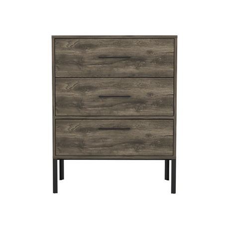 Cómoda Soho Novo Bellota 70x89.3cm De Tres Hileras con Dos Cajones y con Patas - CAJONERAS Y COMODAS | Bylmo