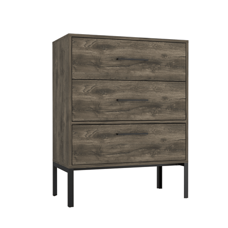Cómoda Soho Novo Bellota 70x89.3cm De Tres Hileras con Dos Cajones y con Patas - CAJONERAS Y COMODAS | Bylmo