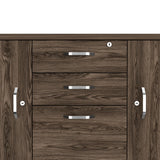 Archivador Home Office Coñac 120x75cm Carta con Tres Cajones y con Cerradura - ARCHIVADORES | Bylmo