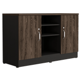 Archivador Home Office Coñac 120x75.7cm Carta sin Cajones y con Cerradura - ARCHIVADORES | Bylmo