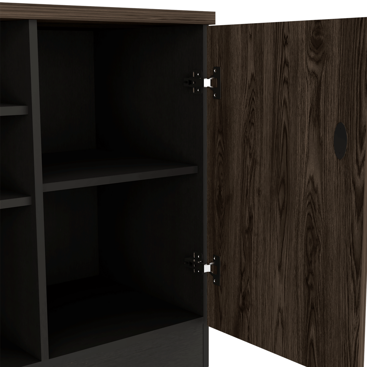 Archivador Home Office Coñac 120x75.7cm Carta sin Cajones y con Cerradura - ARCHIVADORES | Bylmo