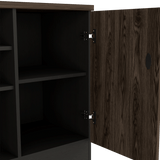 Archivador Home Office Coñac 120x75.7cm Carta sin Cajones y con Cerradura - ARCHIVADORES | Bylmo