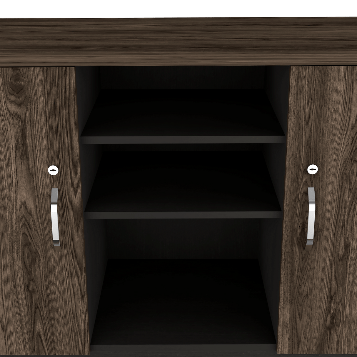 Archivador Home Office Coñac 120x75.7cm Carta sin Cajones y con Cerradura - ARCHIVADORES | Bylmo