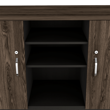 Archivador Home Office Coñac 120x75.7cm Carta sin Cajones y con Cerradura - ARCHIVADORES | Bylmo