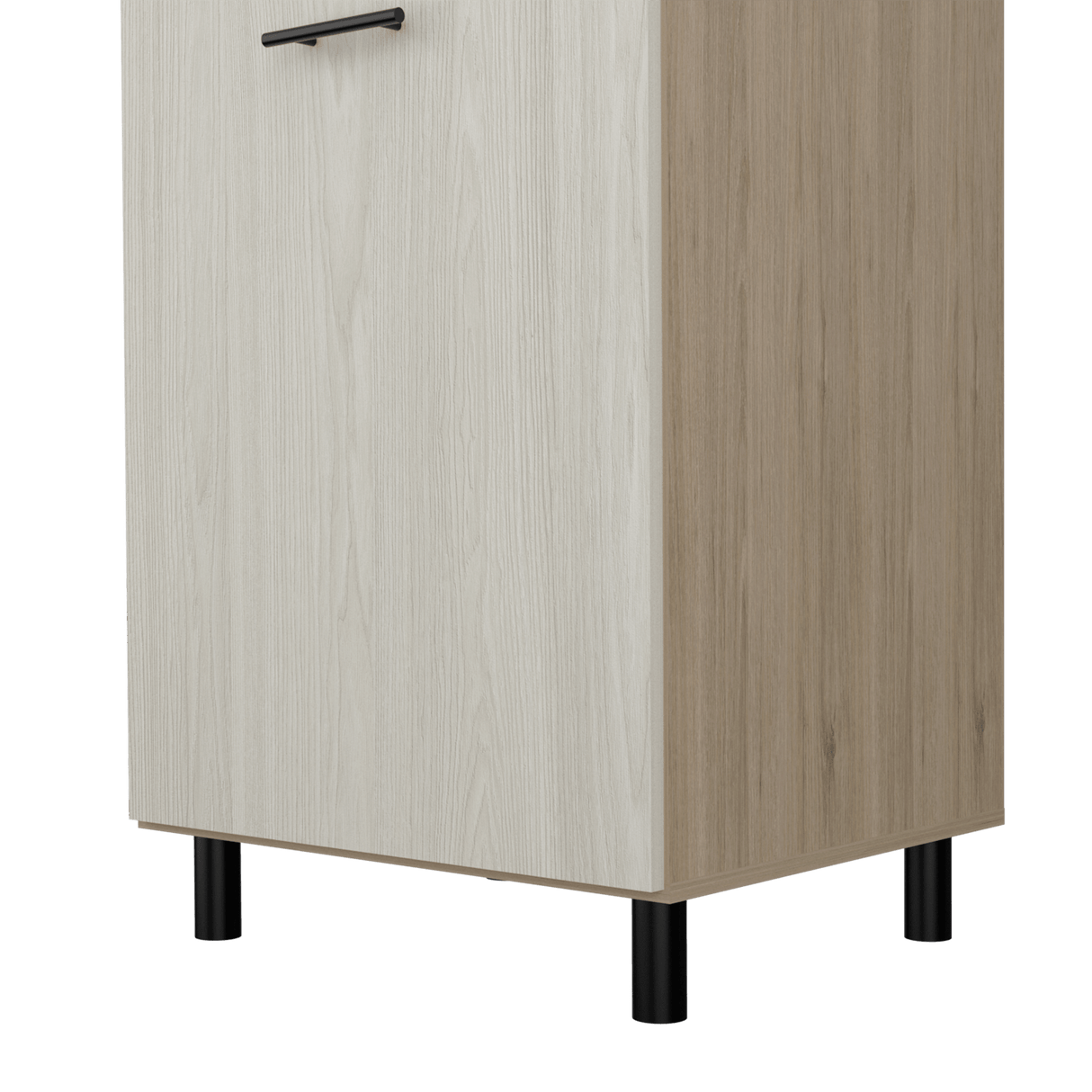 Alacena Gante Rovere 60x198.1cm con Dos Puertas y con Patas - ALACENAS Y MUEBLES MICROONDAS | Bylmo