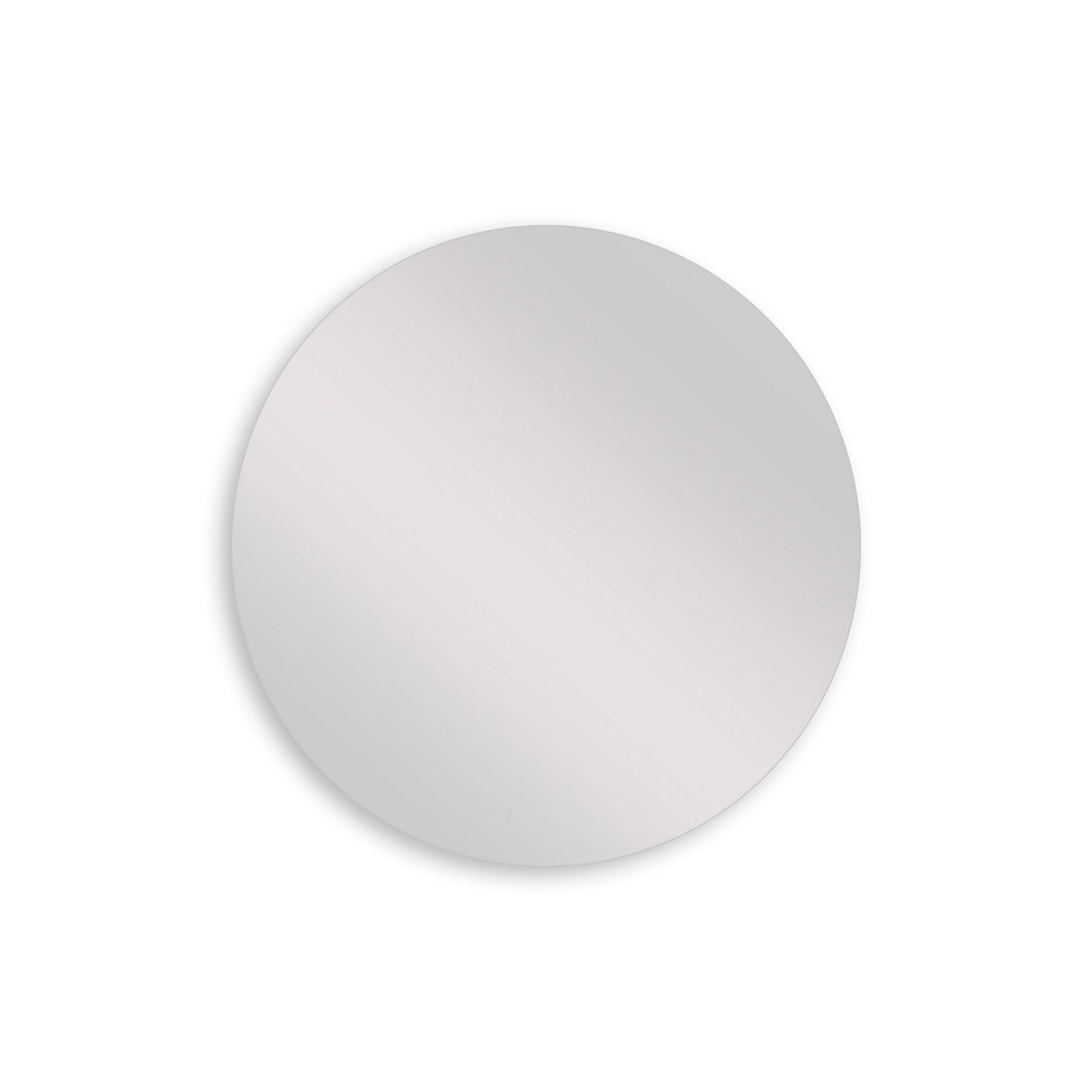 Espejo de Baño Redondo Petra 80x80cm Flotado Sin Marco - ESPEJOS DE BANHO | Bylmo