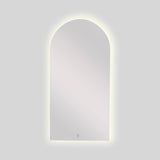 Espejo de Baño Arco Superior Atenas 50x100cm Flotado Sin Marco y con Iluminación LED - ESPEJOS DE BANHO | Bylmo