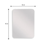 Espejo de Baño Rectangular Alhambra 60x80cm Flotado Sin Marco - ESPEJOS DE BANHO | Bylmo