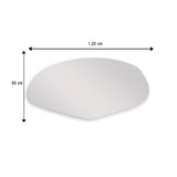Espejo de Baño Asimetrico Allende 120x60cm Flotado Sin Marco - ESPEJOS DE BANHO | Bylmo