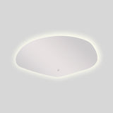 Espejo de Baño Asimetrico Allende 120x60cm Flotado Sin Marco y con Iluminación LED - ESPEJOS DE BANHO | Bylmo