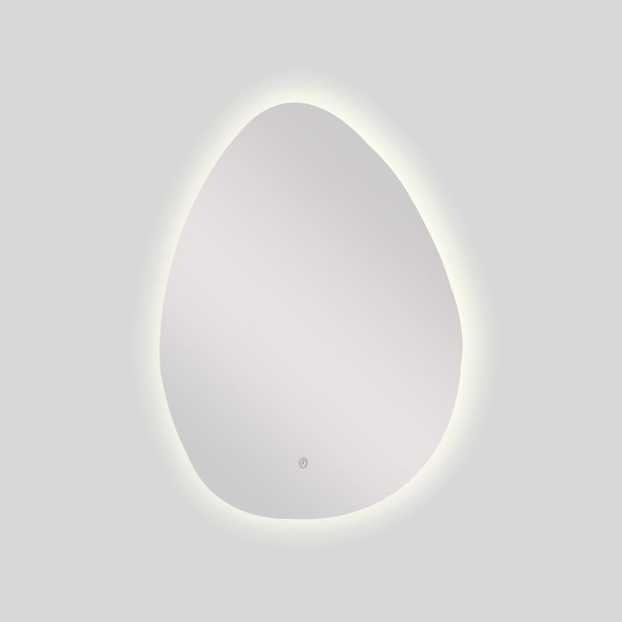 Espejo de Pared Asimetrico Maui 60x80cm Sin Marco y con Iluminación LED - ESPEJOS DE PARED | Bylmo