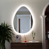 Espejo de Pared Asimetrico Maui 60x80cm Sin Marco y con Iluminación LED - ESPEJOS DE PARED | Bylmo