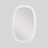 Espejo de Pared Asimetrico Capri 60x100cm Sin Marco y con Iluminación LED - ESPEJOS DE PARED | Bylmo