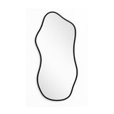 Espejo de Pared Asimetrico Corsega Negro 60x120cm con Marco En Madera - ESPEJOS DE PARED | Bylmo