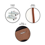 Espejo de Pared Asimetrico Corsega Oro Rosa 60x120cm con Marco En Madera - ESPEJOS DE PARED | Bylmo