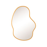 Espejo de Pared Asimetrico Florencia Dorado 80x120cm con Marco En Madera - ESPEJOS DE PARED | Bylmo