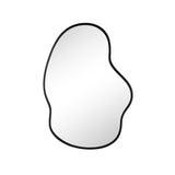 Espejo de Pared Asimetrico Florencia Negro 80x120cm con Marco En Madera - ESPEJOS DE PARED | Bylmo