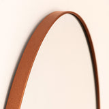 Espejo de Pared Asimetrico Bora Bora Cobre 80x90cm con Marco Metalico - ESPEJOS DE PARED | Bylmo