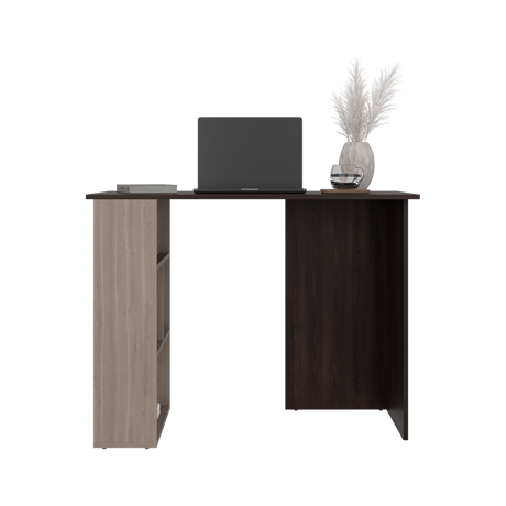 Escritorio Avis Nogal y Bardolino 100x75cm sin Cajones - ESCRITORIOS | Bylmo