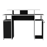 Escritorio Gamer Keria Lite Wengue 120x88.5cm sin Cajones - ESCRITORIOS | Bylmo