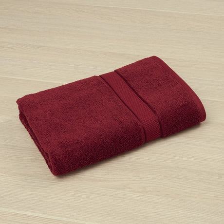 Toalla de Cuerpo Premium Vinotinto 70x140cm Fondo Entero - TOALLAS | Bylmo
