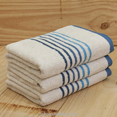 Toalla de Cuerpo Premium Beige 70x130cm Fondo Entero - TOALLAS | Bylmo